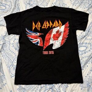 Def Leppard Shirt Medium
